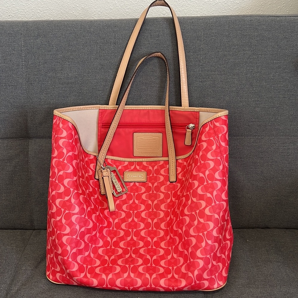 Coach tote shoulder bag